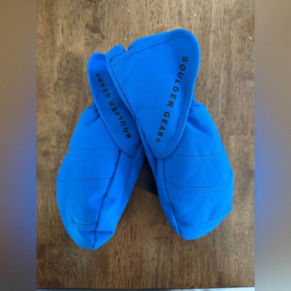 NWT Boulder Gear Blue Mittens Toddler size Large